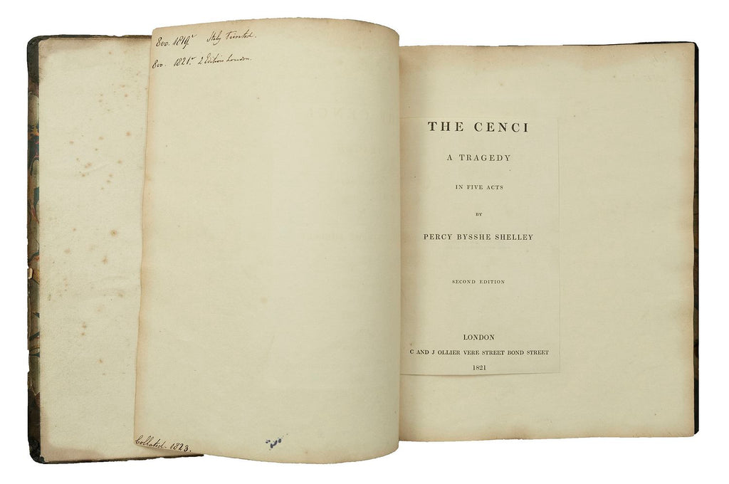 The Cenci. A Tragedy. In Five Acts