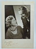 Signed wedding photograph of T.S. and Valerie Eliot