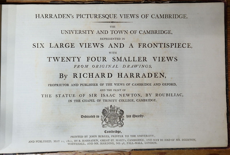 Harraden's Picturesque Views of Cambridge