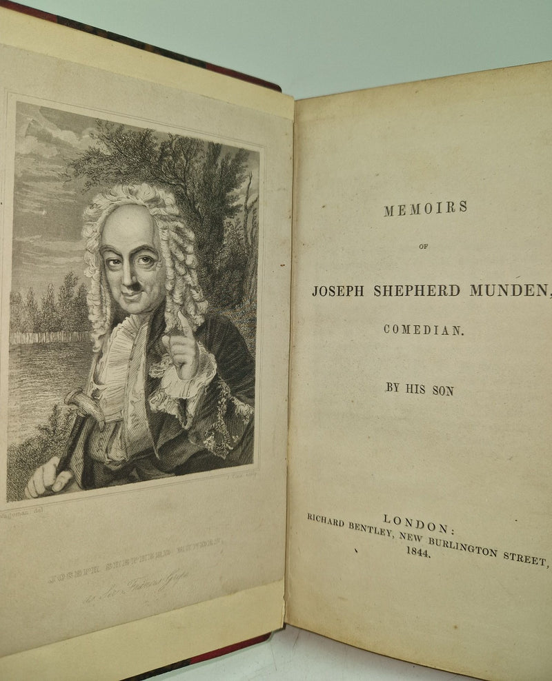 Memoirs of Joseph Shepherd Munden, Comedian. By his son.