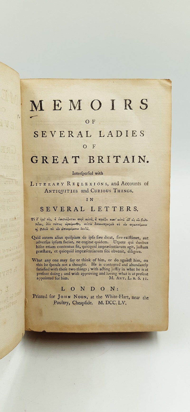 Memoirs: Containing the Lives of Several Ladies of Great Britain