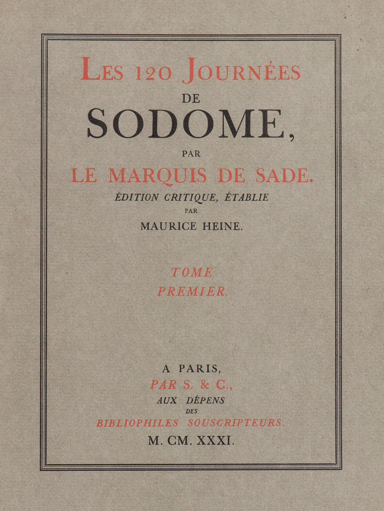 Les 120 Journées de Sodome